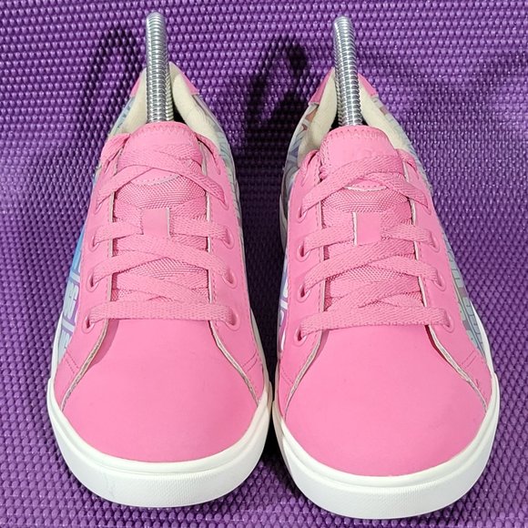 UGG Zilo Chromatic Pink Lenticular Sneakers - Girls Size 3 - Picture 3 of 8